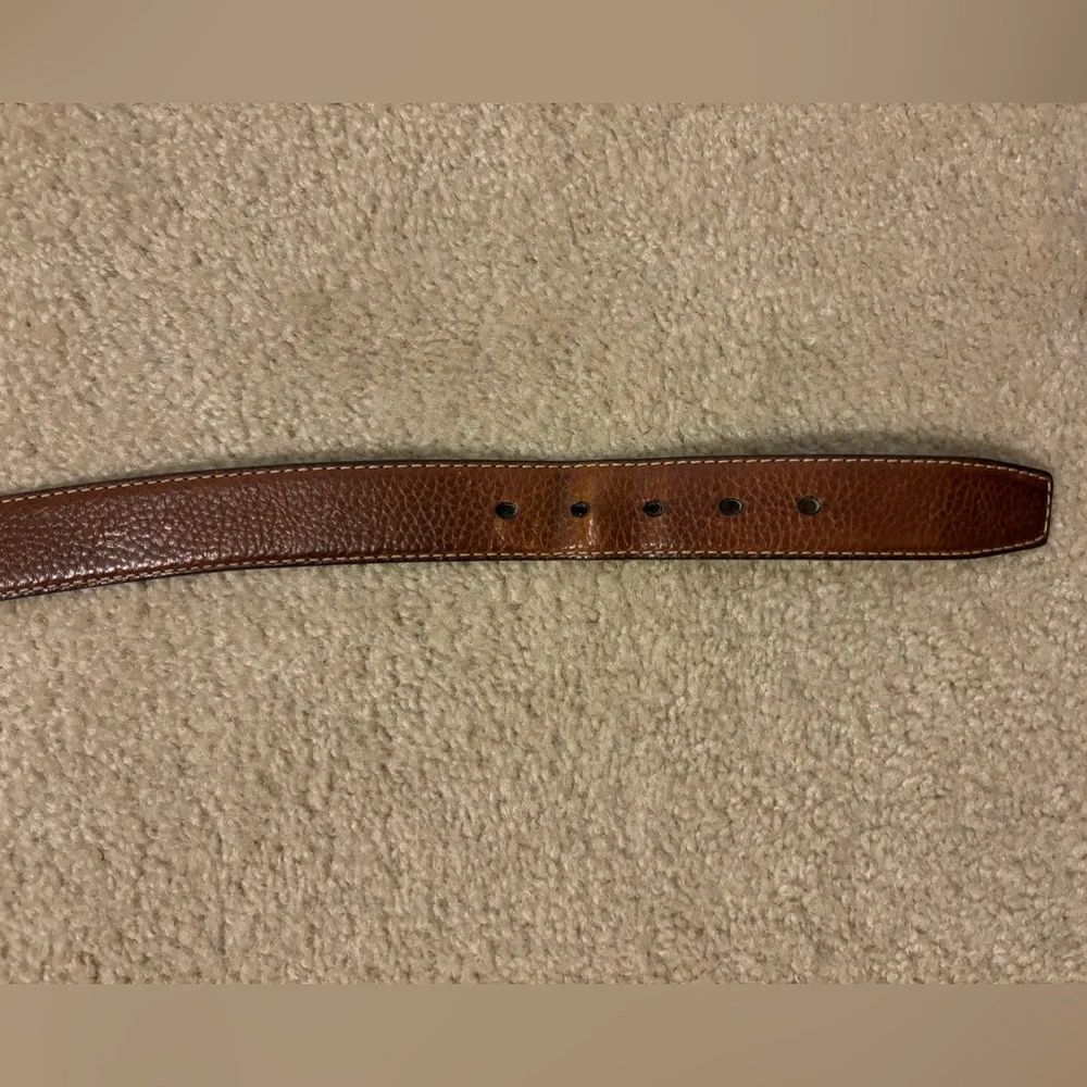 Columbia Belt Sportswear Men’s 44/110x 1.25” Brown Genuine Leather